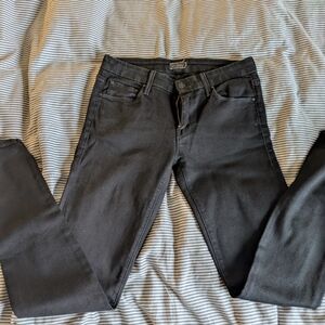MOTHER Women's Black Skinny Jeans